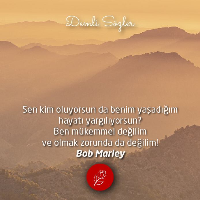 Sen kim oluyorsun da benim yaşadığım hayatı yargılıyorsun? Ben mükemmel değilim ve olmak zorunda da değilim!