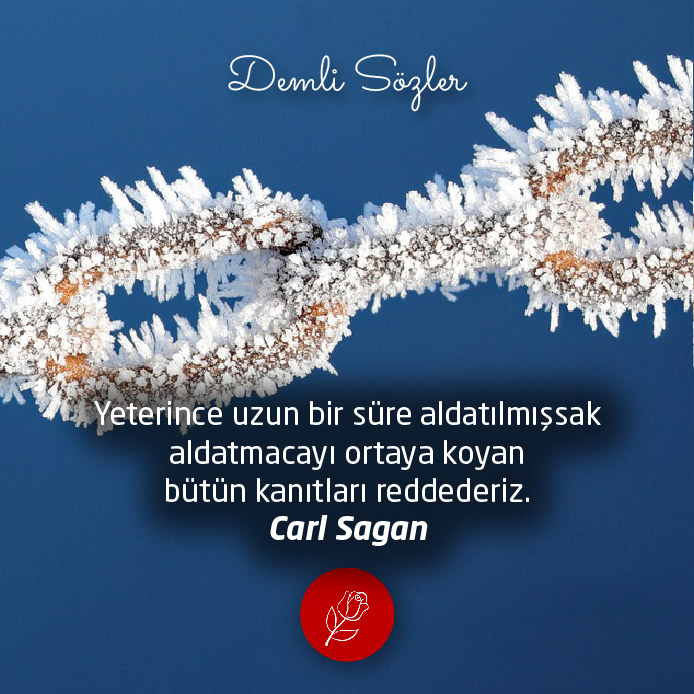 Yeterince uzun bir süre aldatılmışsak aldatmacayı ortaya koyan bütün kanıtları reddederiz.