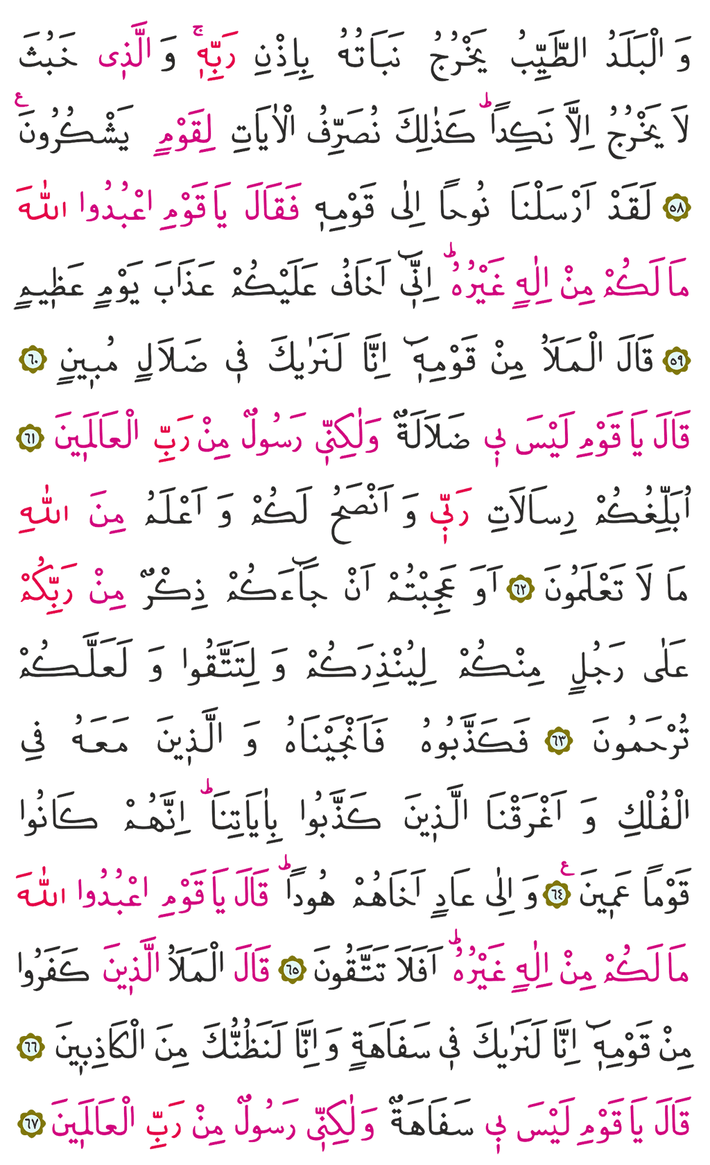 A'raf Suresi 8. Cüz 157. Sayfa