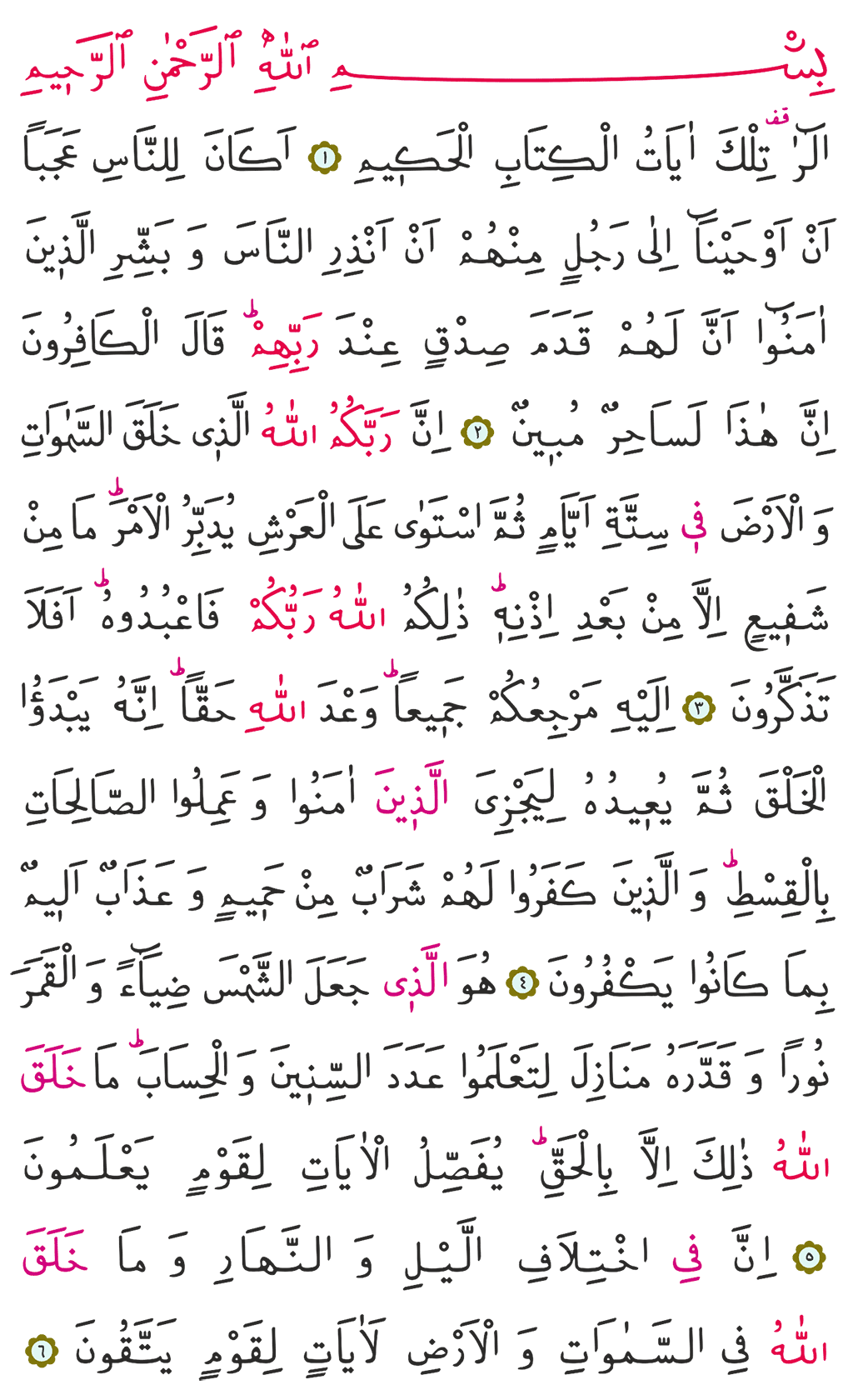 Yunus Suresi 11. Cüz - 207. Sayfa