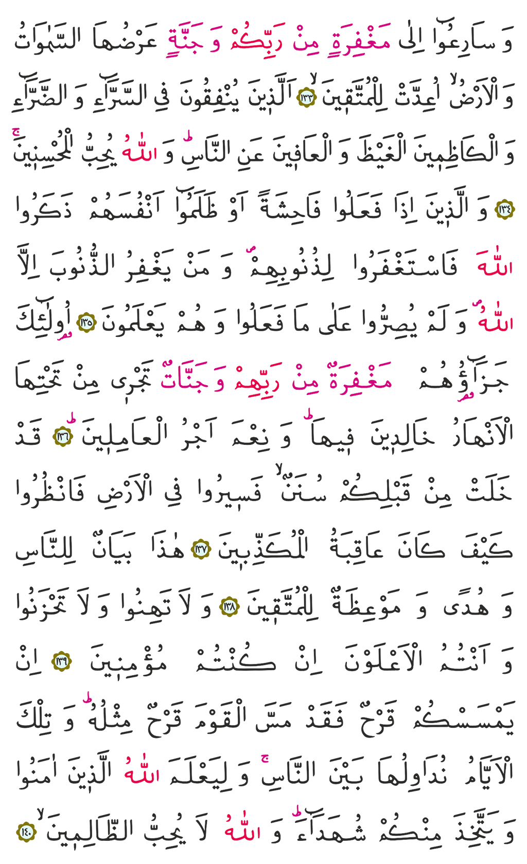 Ali İmran Suresi 4. Cüz 66. Sayfa