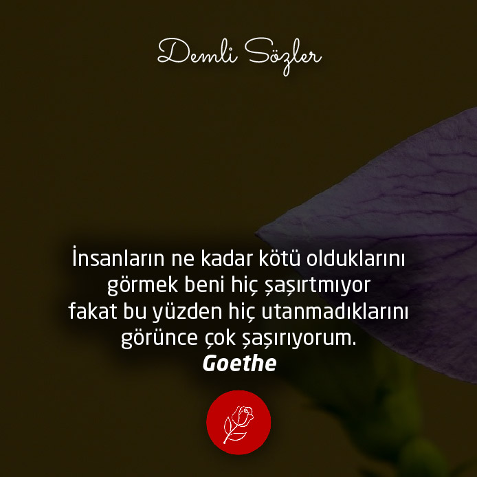 İnsanların ne kadar kötü olduklarını görmek beni hiç şaşırtmıyor fakat bu yüzden hiç utanmadıklarını görünce çok şaşırıyorum.