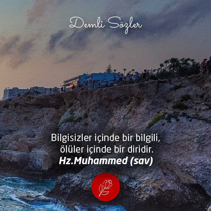 Bilgisizler içinde bir bilgili, ölüler içinde bir diridir.