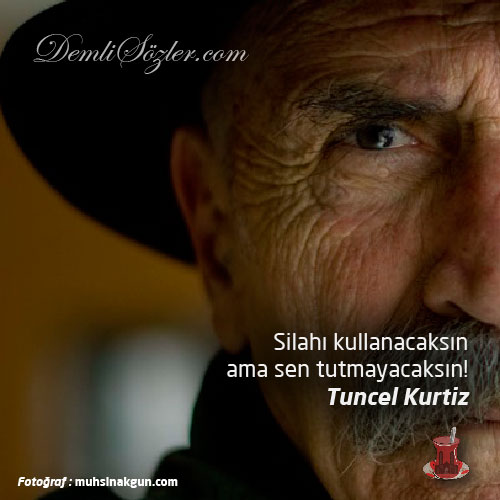 Silahı kullanacaksın ama sen tutmayacaksın!