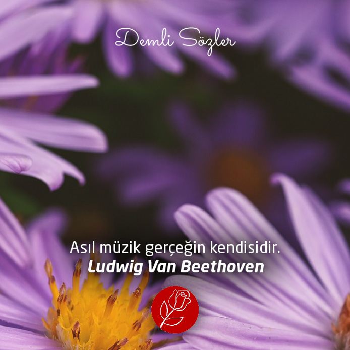 Asıl müzik gerçeğin kendisidir.